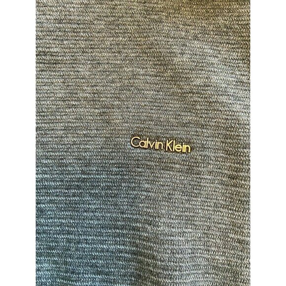 Calvin Klein Quarter-Zip Sweatshirt 100% Cotton Size XL - Picture 3 of 10